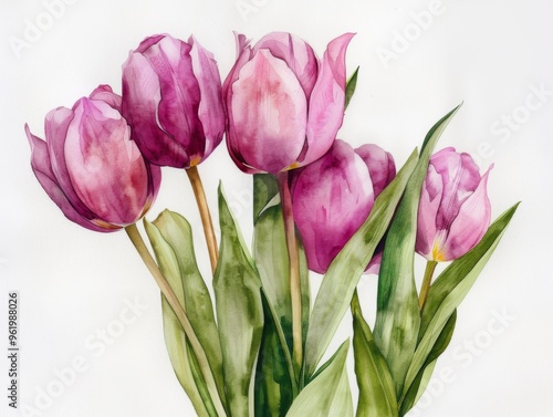 Wallpaper Mural Floral natural art , beautiful vintage botanical flowers. trend art botanical design, vintage colors. Generative AI Torontodigital.ca