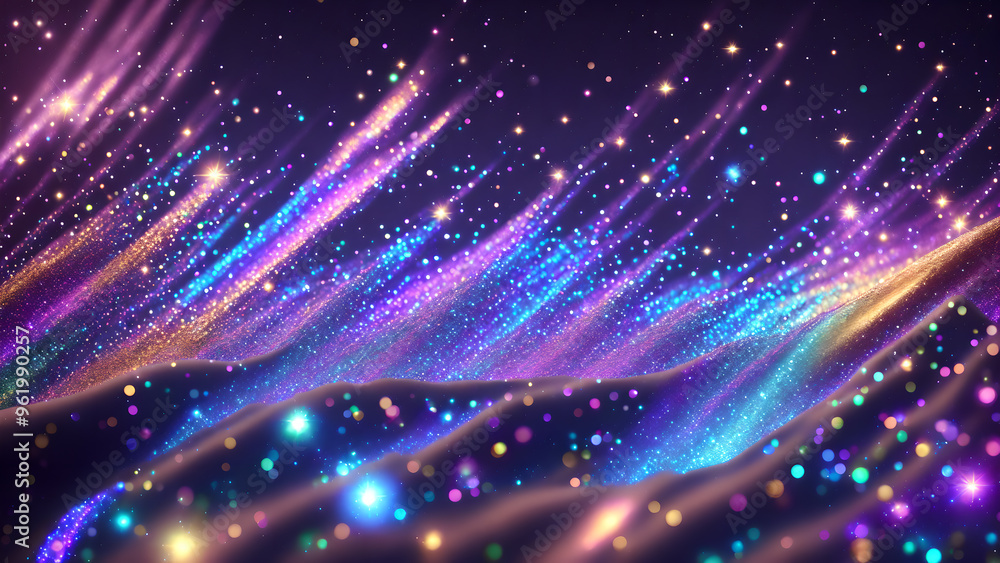 Iridescent Glimmers in a Shifting Aura background 3d wallpaper Iridescent Glimmers in a Shifting Aura background 3d wallpaper