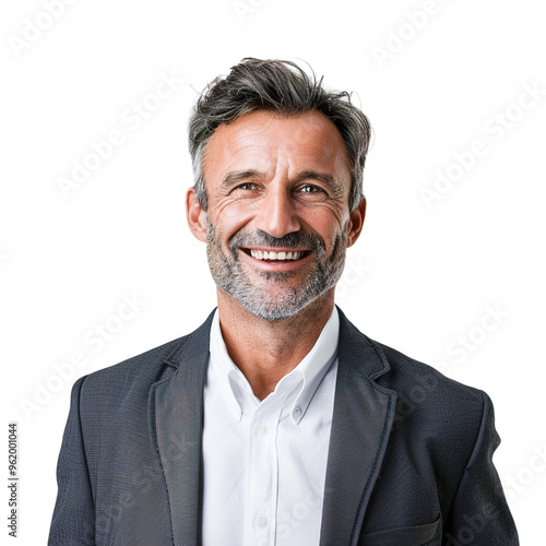 portrait of a smiling man