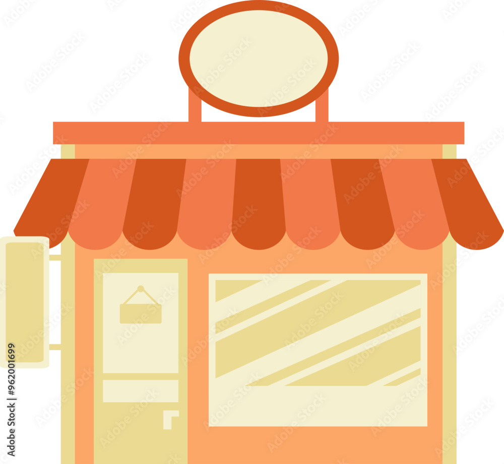 Obraz premium Shopping Store Illustration