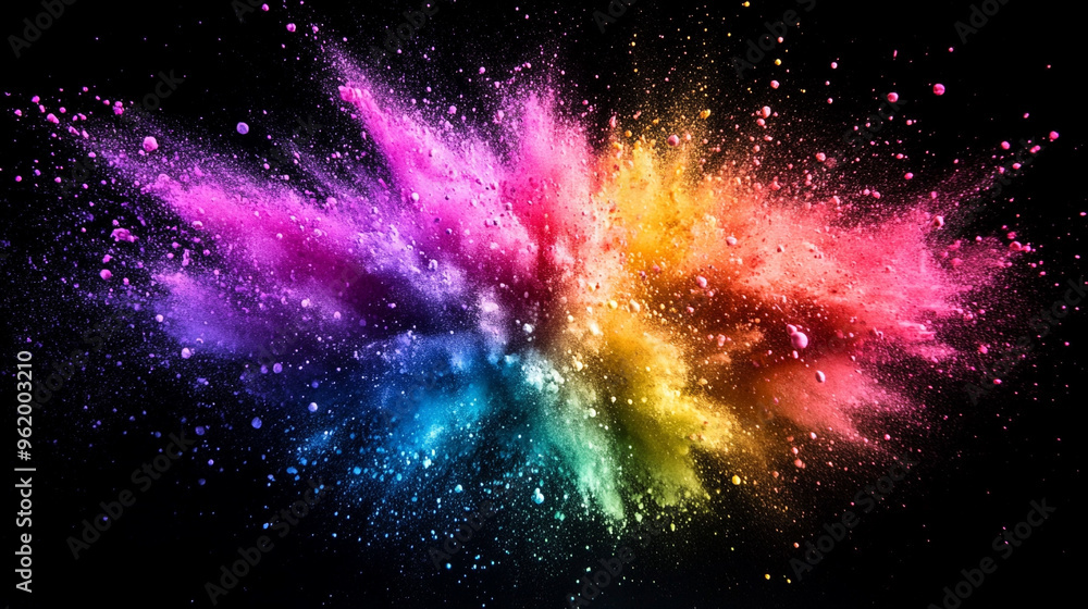 explosion of colorful paints in mid-air captures the beauty of chaos and creativity. The swirling colors represent freedom, energy, and the boundless potential of artistic expression explosion of colorful paints in mid-air captures the beauty of chaos and creativity. The swirling colors represent freedom, energy, and the boundless potential of artistic expression
