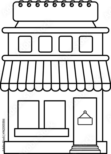 Shopping Store Lined