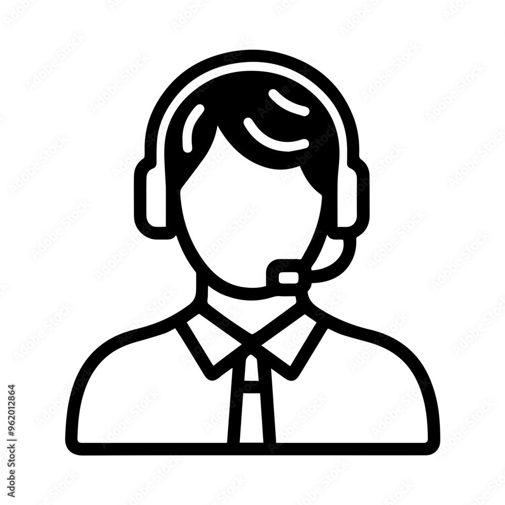 Call center operator avatar icon Call center operator avatar icon