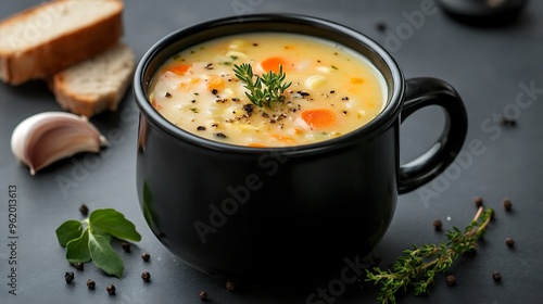 Cozy Mug of Soup - Warm Comfort Food for the Soul