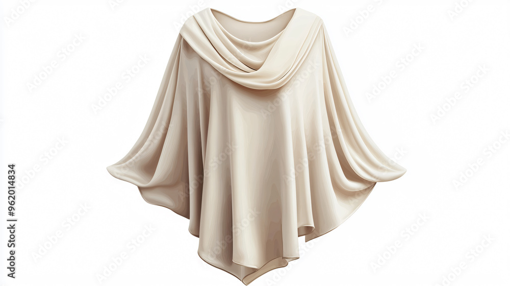 Basic Cream Tunic with Short Sleeves and Relaxed Fit for Comfortable Casual Wear Basic Cream Tunic with Short Sleeves and Relaxed Fit for Comfortable Casual Wear