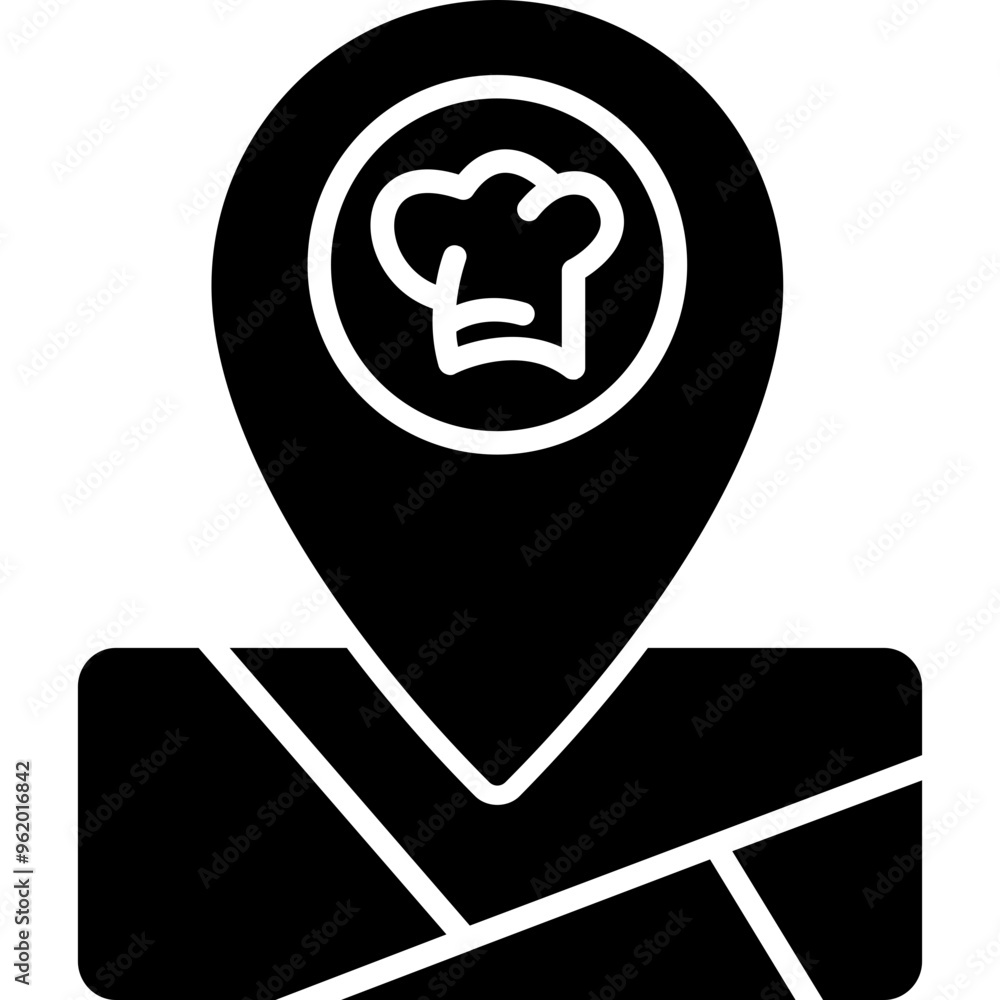 Restaurant Location Icon Restaurant Location Icon