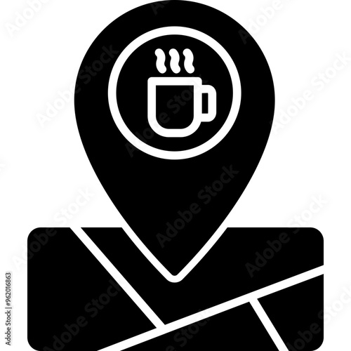Caf� Location Icon