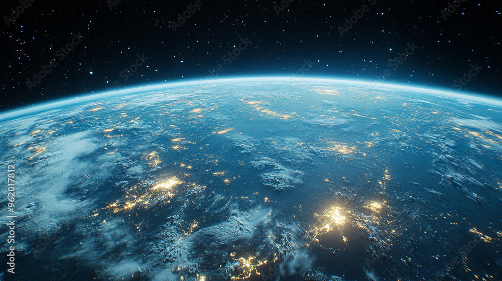 planet Earth from space, bathed in soft tones. The image conveys a sense of calm, isolation, and vastness, symbolizing unity, fragility, and the intricate beauty of our home planet planet Earth from space, bathed in soft tones. The image conveys a sense of calm, isolation, and vastness, symbolizing unity, fragility, and the intricate beauty of our home planet