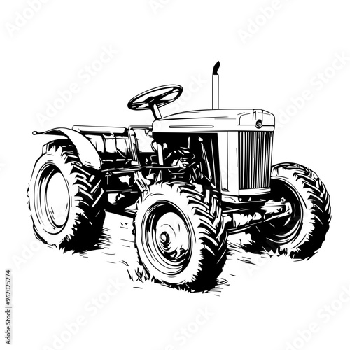 Tractor Vector