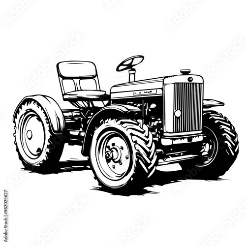 Tractor Vector