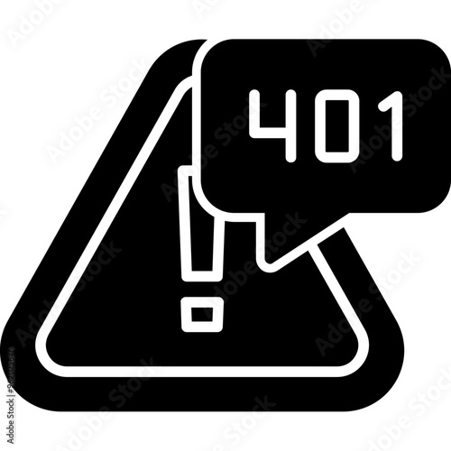 401 Unauthorized Icon