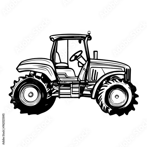 Tractor Vector