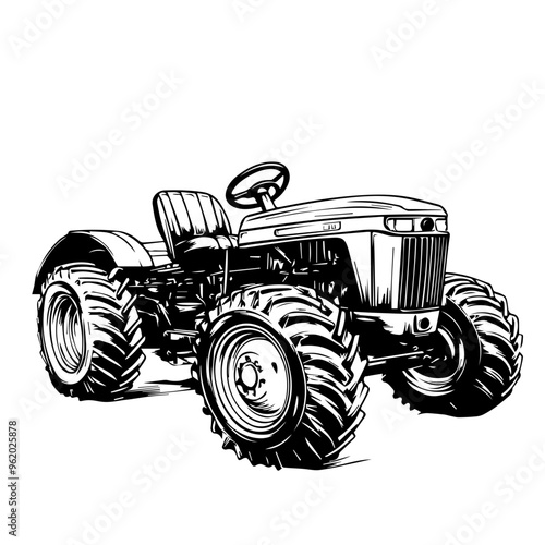 Tractor Vector