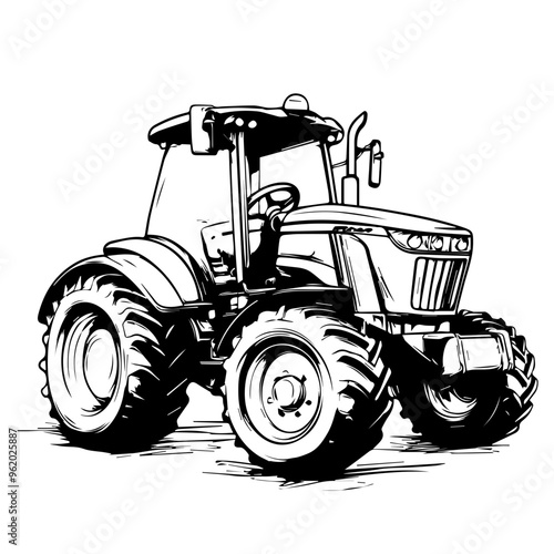 Tractor Vector