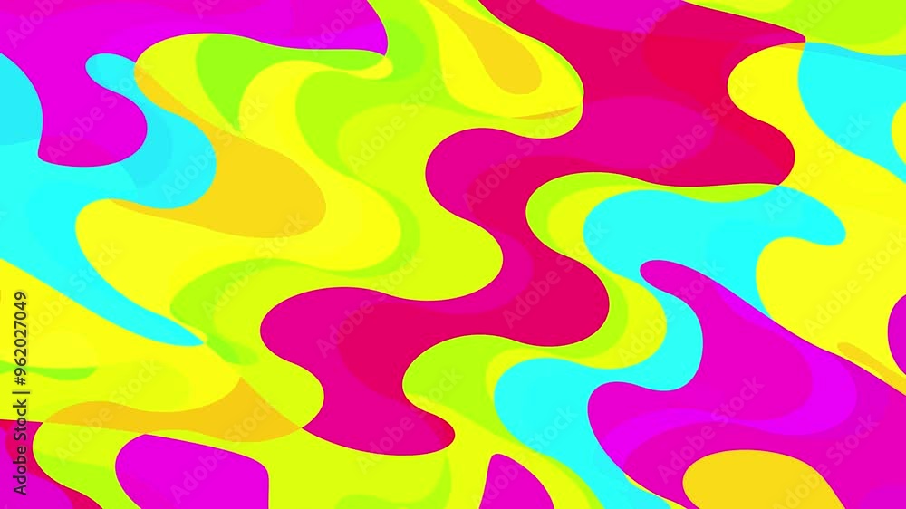 Colorful Abstract background animation video Colorful Abstract background animation video