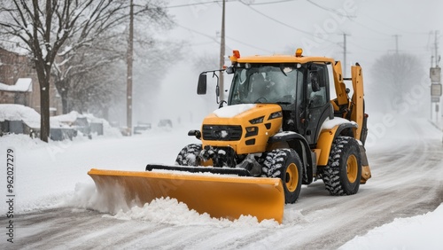 snow covered road