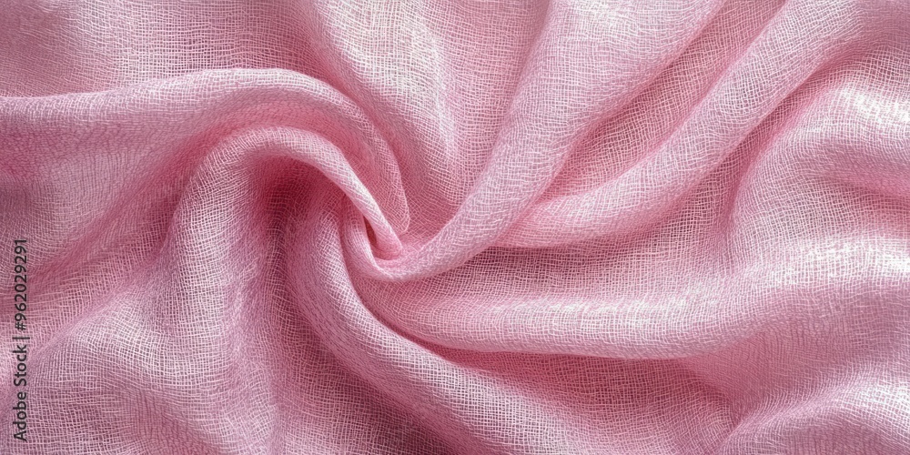 Pink Fabric with a Textured, Woven Pattern Pink Fabric with a Textured, Woven Pattern