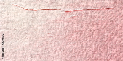 Pink Textured Surface with a Tear photo