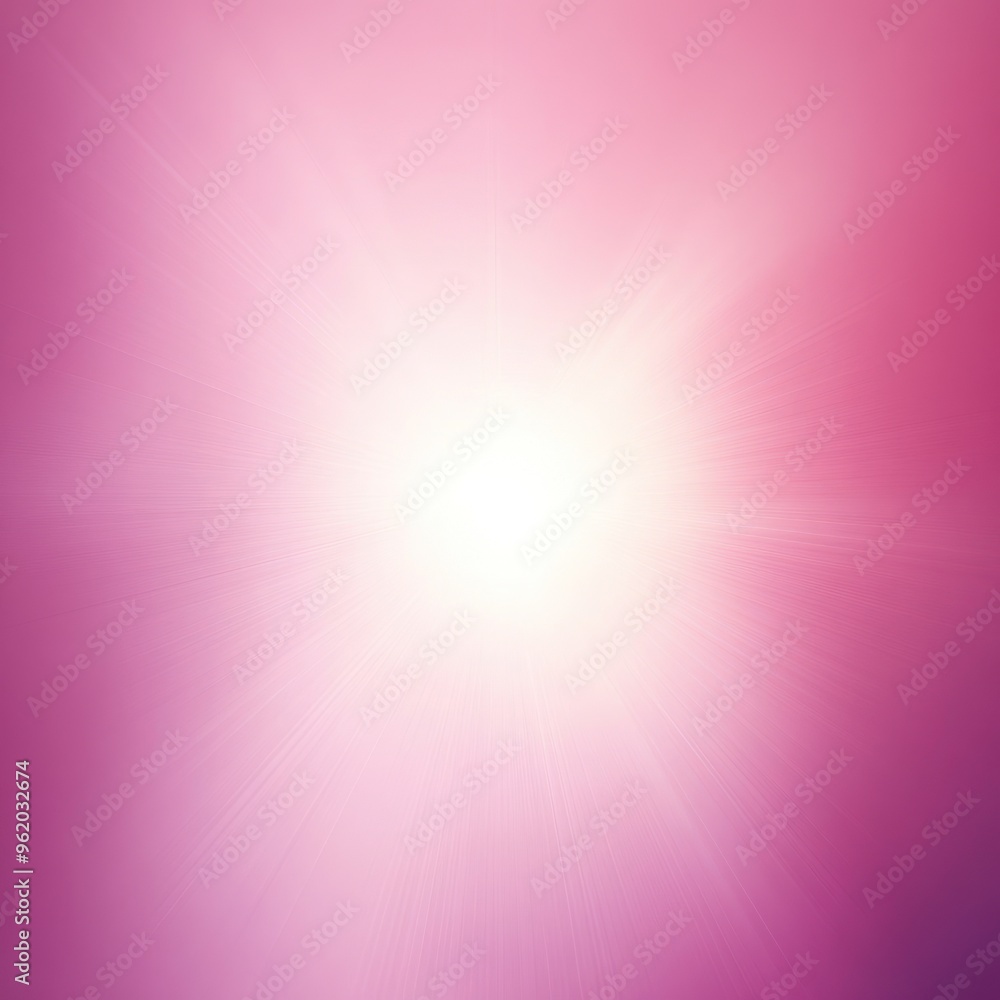 Pink and White Radiating Light Abstract Background Pink and White Radiating Light Abstract Background