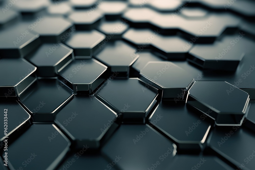 Geometric Hexagon Mosaic Abstract Background for Futuristic Designs Geometric Hexagon Mosaic Abstract Background for Futuristic Designs