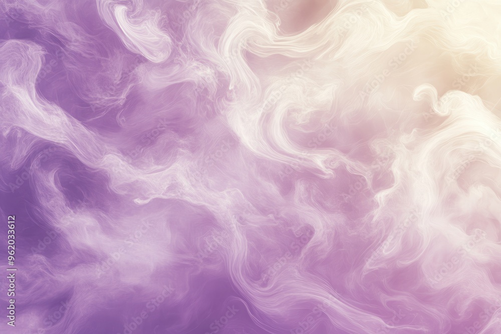 Obraz premium Abstract Purple and White Swirling Pattern