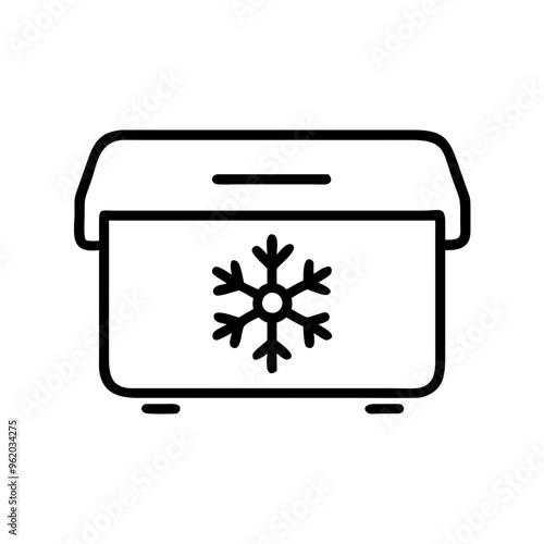 Icebox Storage Icon