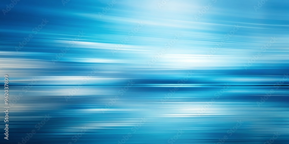 Abstract Blue Horizon - Motion Blurred Sky and Water, abstract, background, digital art Abstract Blue Horizon - Motion Blurred Sky and Water, abstract, background, digital art