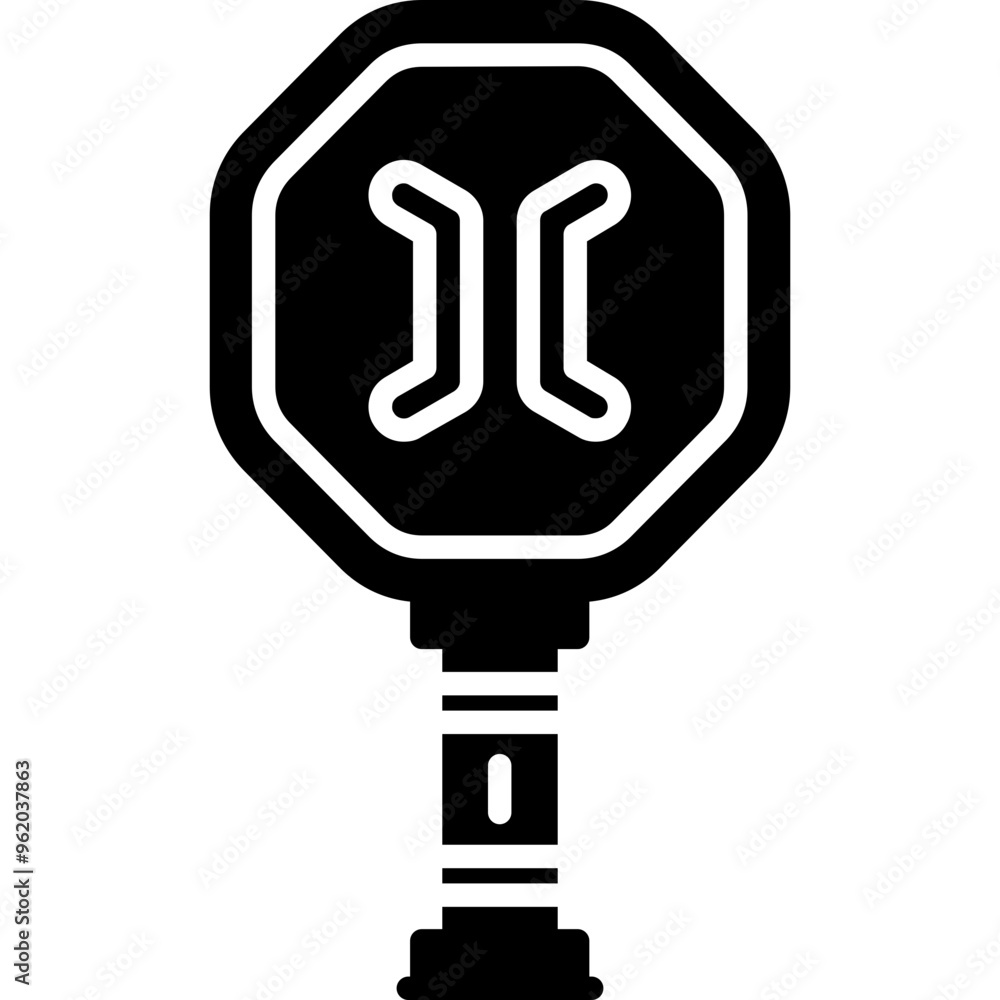 Narrow Bridge Sign Icon Narrow Bridge Sign Icon