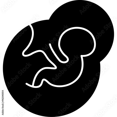 Human Fetus Icon