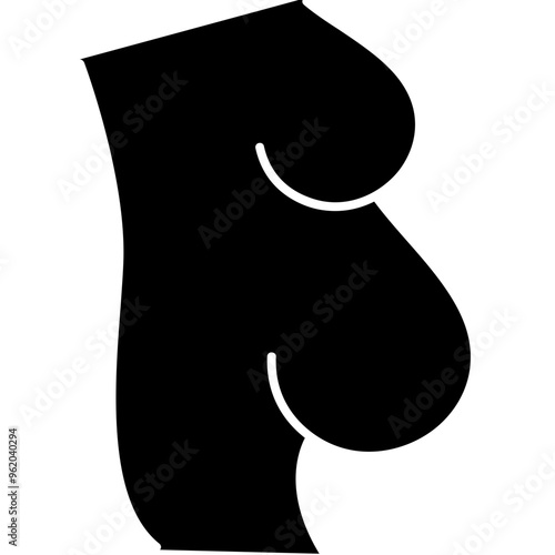 Woman Pregnant Icon
