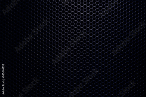 Wallpaper Mural Close-up of black background texture,macro black background texture,Seamless pattern of texture silver or stainless steel hexagon for background. Abstract, Art and Close up object concept Torontodigital.ca