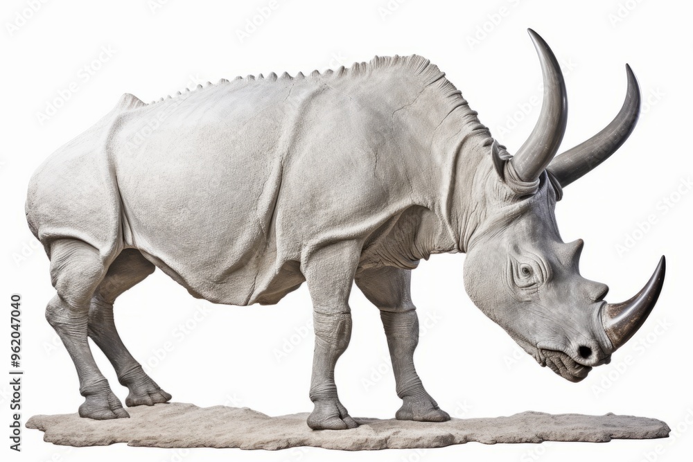 Fototapeta premium Astrapotherium magnum in full growth. Generate Ai