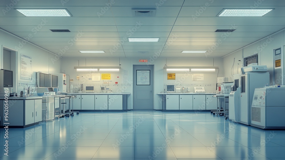 Modern Laboratory Interior Modern Laboratory Interior