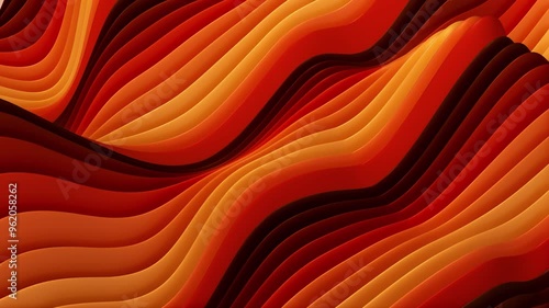 Cinematic Light Waves Background