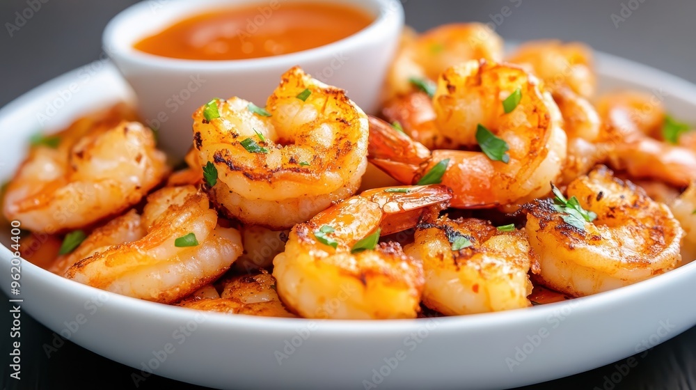 Deliciously cooked shrimp served with tangy dipping sauce, perfect for seafood lovers and gourmet recipes. Deliciously cooked shrimp served with tangy dipping sauce, perfect for seafood lovers and gourmet recipes.