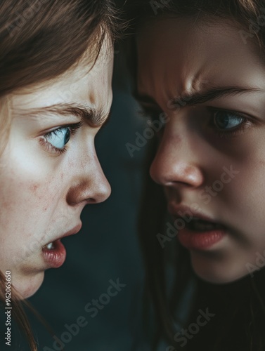 Intense Expression - Female Anger, Emotions