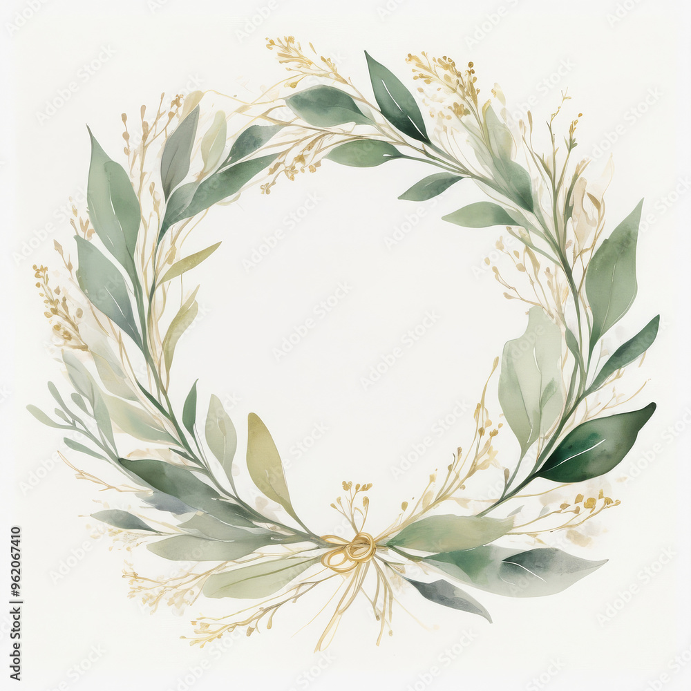 gold laurel wreath gold laurel wreath