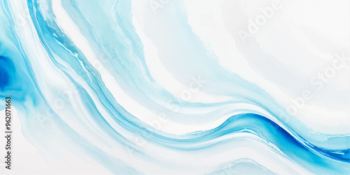 abstract soft blue and white abstract water color ocean wave texture background. Banner Graphic Resource as background for ocean wave and water wave abstract graphics 