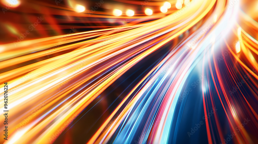Abstract colorful light streaks background. dynamic and vibrant light streaks in yellow, orange, red, and blue. perfect for tech, speed, and motion designs. Abstract colorful light streaks background. dynamic and vibrant light streaks in yellow, orange, red, and blue. perfect for tech, speed, and motion designs.