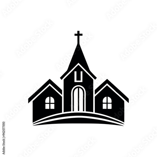 The Church is an icon, a logo on a white background