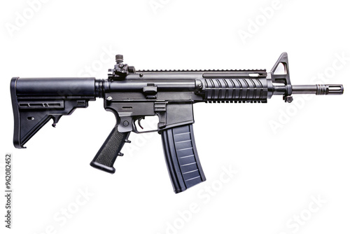 rifle isolated
