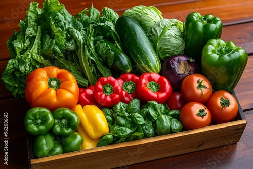 Farm product, organic vegetables, fresh from the soil bring healthy and nutrient-rich produce straight to your table