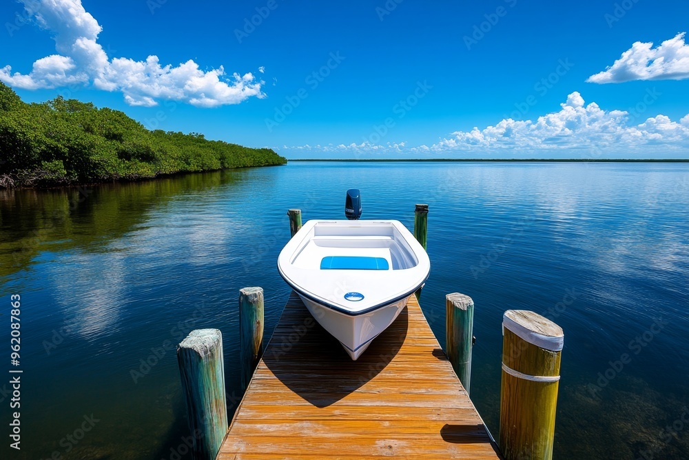 Fishing in the bay, calm waters, coastal breeze offers a relaxing, scenic experience as you fish in protected coastal areas Fishing in the bay, calm waters, coastal breeze offers a relaxing, scenic experience as you fish in protected coastal areas