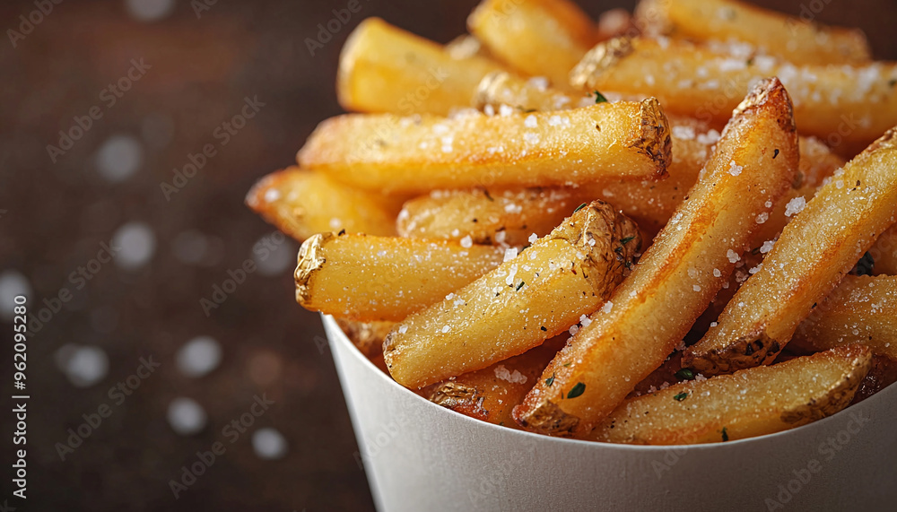 French fries stack on plate, unhealthy meal preparation generated by AI French fries stack on plate, unhealthy meal preparation generated by AI