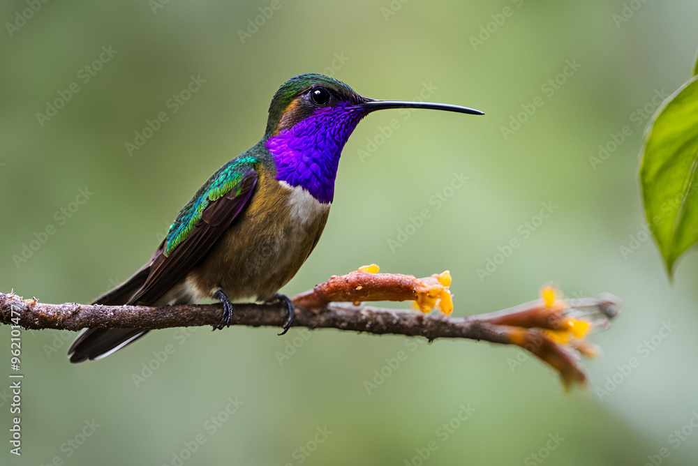 Purple-throated Mountain-gem A Jewel of Costa Rica's Cloud Forest Purple-throated Mountain-gem A Jewel of Costa Rica's Cloud Forest