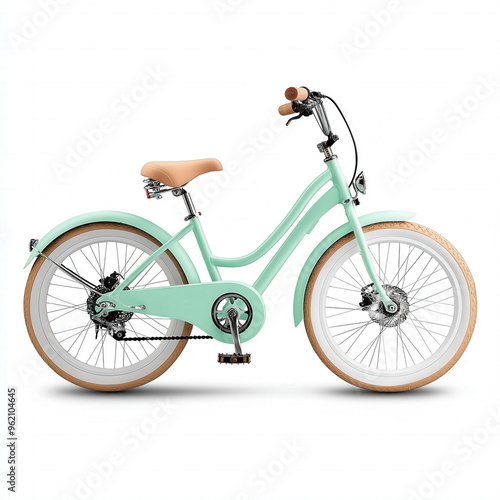 Beach Cruiser Isolated