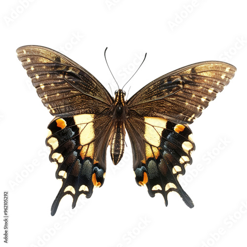 butterfly on white background