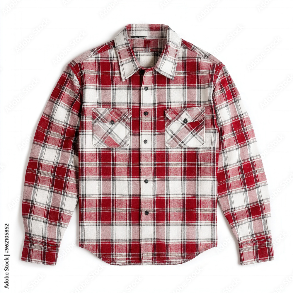 Flannel Shirt Isolated Flannel Shirt Isolated
