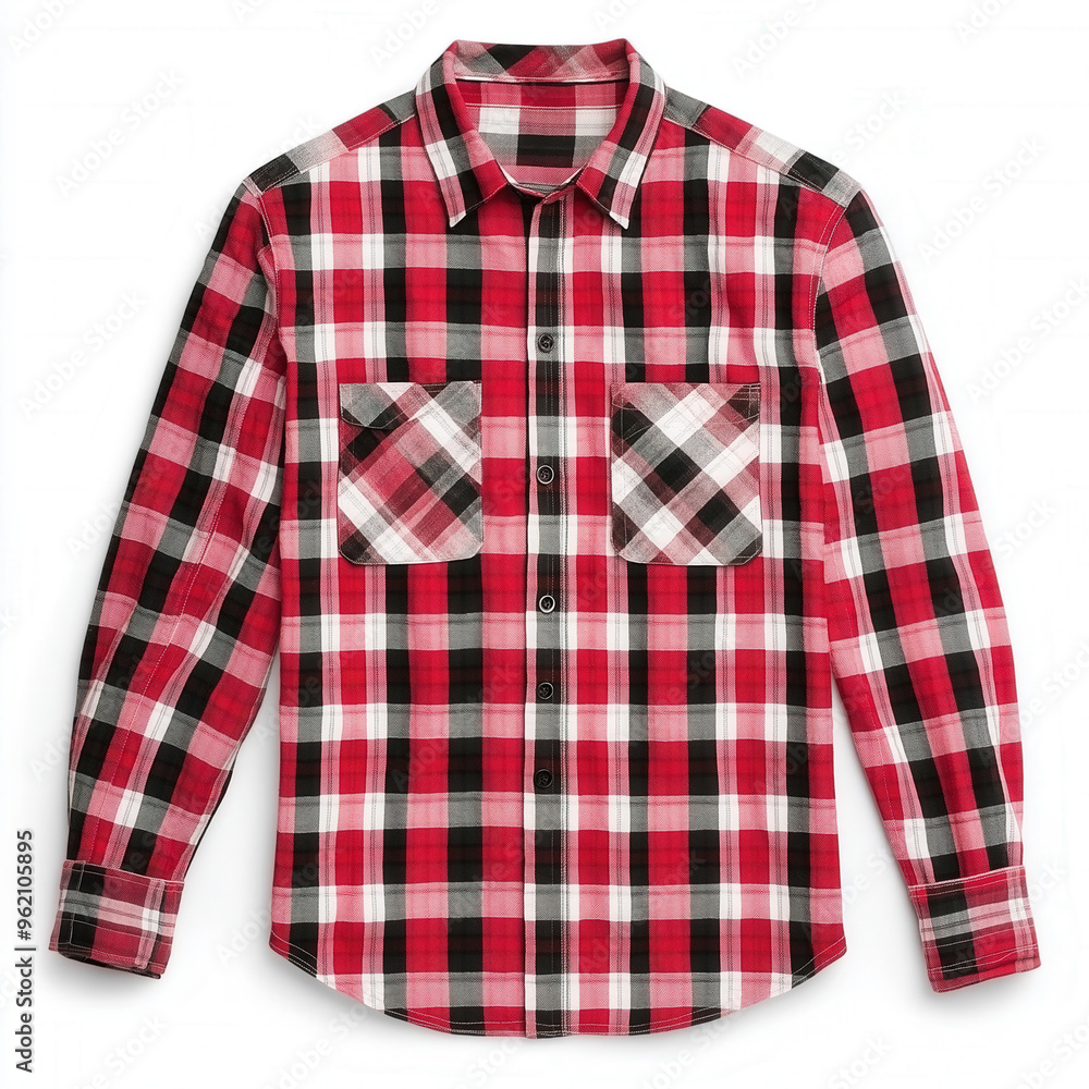 Flannel Shirt Isolated Flannel Shirt Isolated