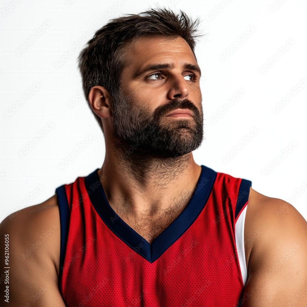 Fototapeta premium Handball Player Isolated